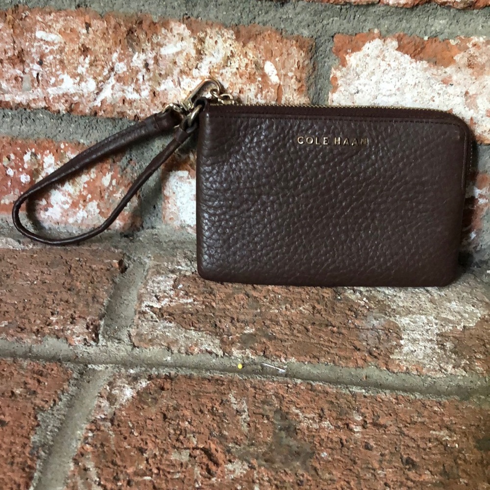 Cole Haan Adeline Zip Pouch Wristlet